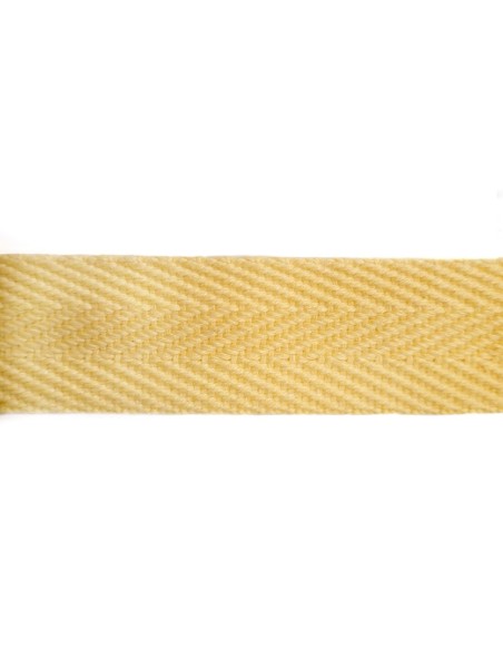 Cinta espiga rígida algodón MC2082 30 mm, 25 m