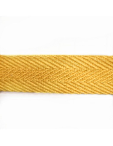 Cinta espiga rígida algodón MC2082 30 mm, 25 m