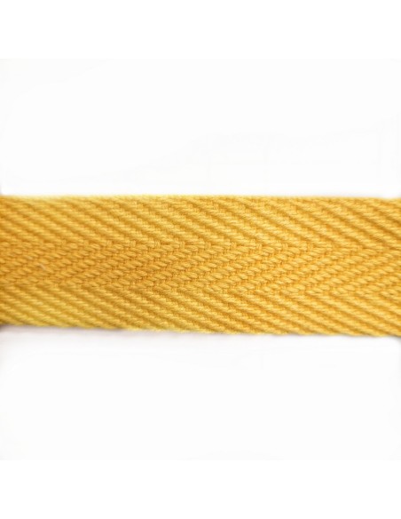 Cinta espiga rígida algodón MC2082 30 mm, 25 m
