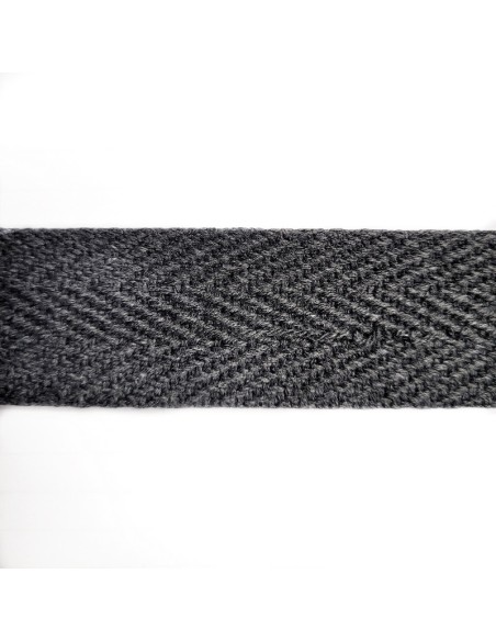 Cinta espiga rígida algodón MC2082 30 mm, 25 m