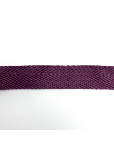 Cinta espiga rígida algodón MC2082 30 mm, 25 m