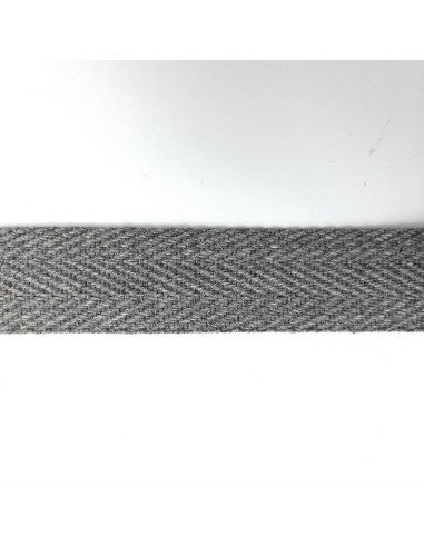 Cinta espiga rígida algodón MC2082 30 mm, 25 m