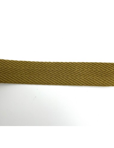 Cinta espiga rígida algodón MC2082 30 mm, 25 m
