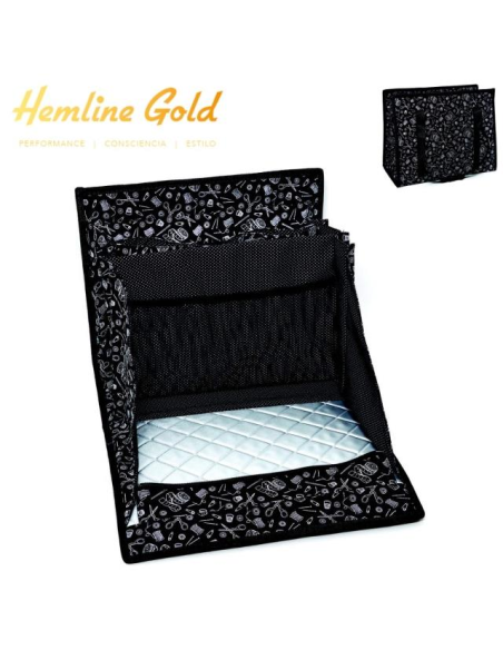 Bolsa crafts multiuso Hemline Gold MR4697.584.HG