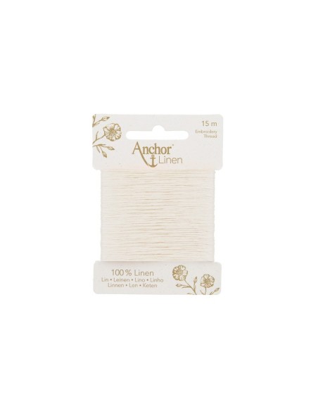 Hilo Anchor Linen bordar mano 4678, 15 m