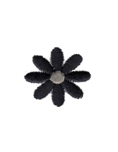 Aplicación 5622 flor 8 pétalos (2,40 x 2,40 cm), 6 u