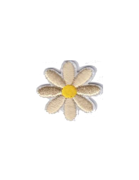 Aplicación 5622 flor 8 pétalos (2,40 x 2,40 cm), 6 u