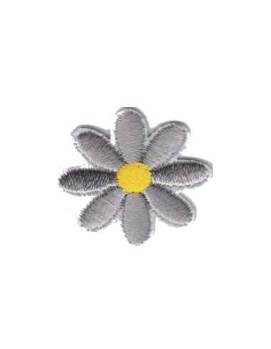 Aplicación 5622 flor 8 pétalos (2,40 x 2,40 cm), 6 u