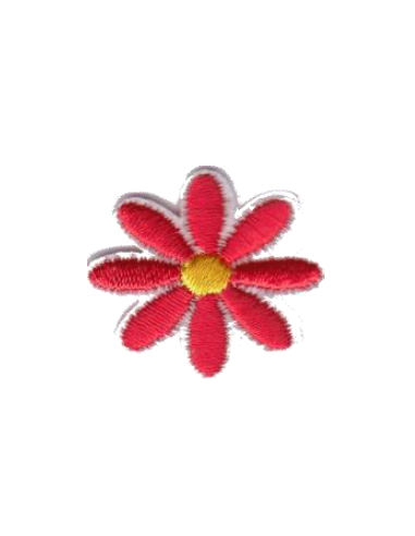 Aplicación 5622 flor 8 pétalos (2,40 x 2,40 cm), 6 u