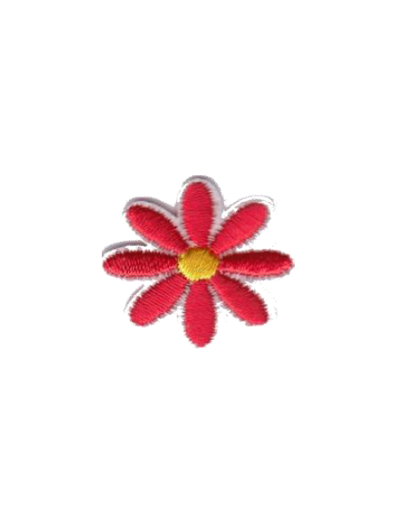 Aplicación 5622 flor 8 pétalos (2,40 x 2,40 cm), 6 u