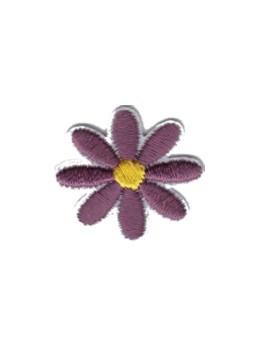 Aplicación 5622 flor 8 pétalos (2,40 x 2,40 cm), 6 u