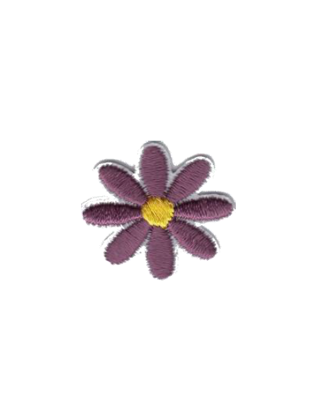Aplicación 5622 flor 8 pétalos (2,40 x 2,40 cm), 6 u