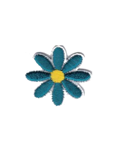 Aplicación 5622 flor 8 pétalos (2,40 x 2,40 cm), 6 u