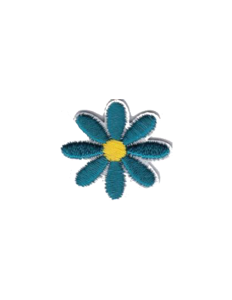 Aplicación 5622 flor 8 pétalos (2,40 x 2,40 cm), 6 u