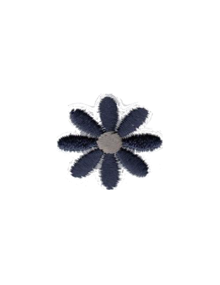 Aplicación 5622 flor 8 pétalos (2,40 x 2,40 cm), 6 u