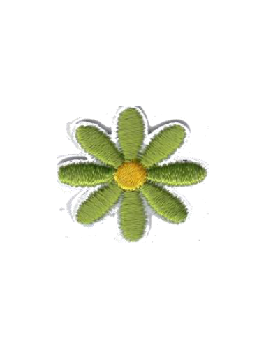 Aplicación 5622 flor 8 pétalos (2,40 x 2,40 cm), 6 u