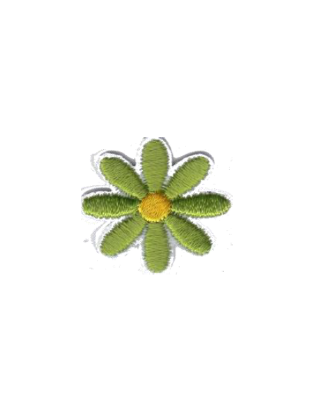 Aplicación 5622 flor 8 pétalos (2,40 x 2,40 cm), 6 u