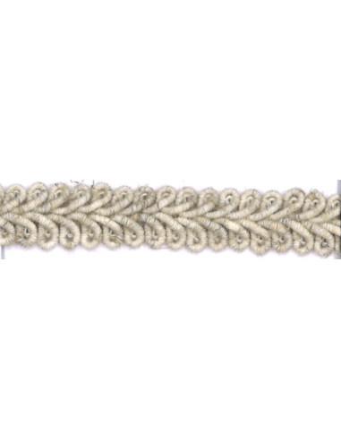 Galón ochos natural 9588 (12 mm), m