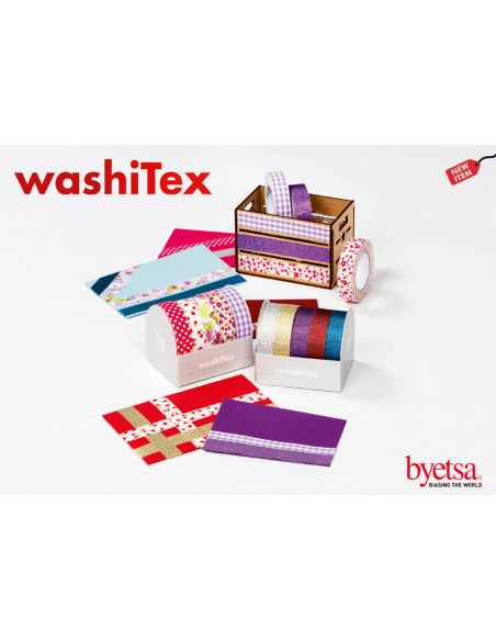 Washitex 5 m, caja de 5 rollos