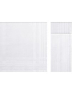 Pañuelo Guasch (104-50P.C6.BCO) 43x43 cm bco, 6 u 2