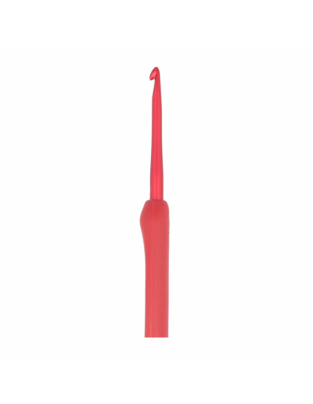 Ganchillo Tulip etimo rojo softgrip, unidad