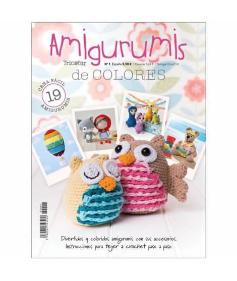 Revista amigurumis de colores Nº 1