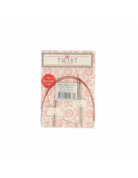 Shorties twist lace combo pack ChiaoGoo 7123