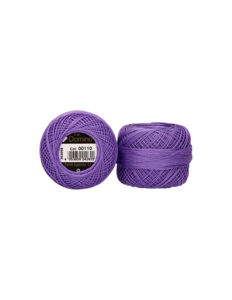Perlé Domino Nº 12 5 gr, 10 ovillos