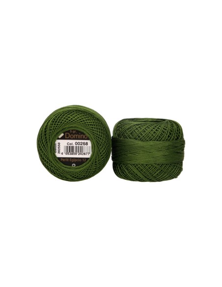 Perlé Domino Nº 12 5 gr, 10 ovillos