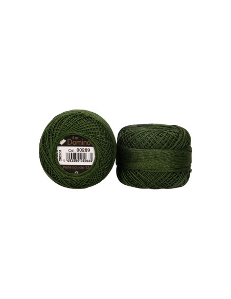 Perlé Domino Nº 12 5 gr, 10 ovillos