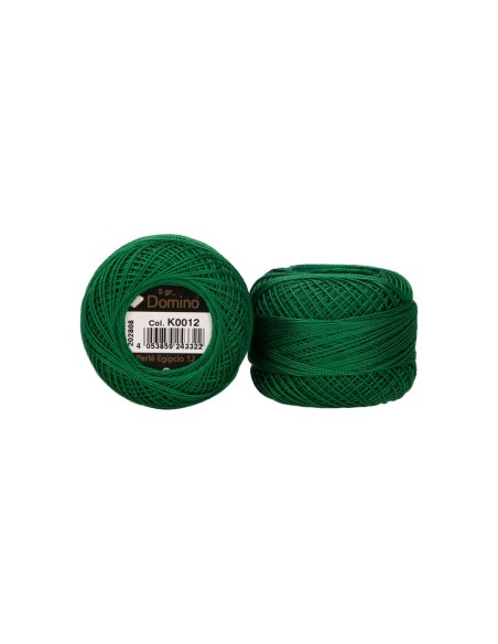 Perlé Domino Nº 12 5 gr, 10 ovillos