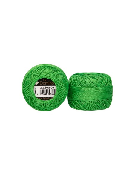 Perlé Domino Nº 12 5 gr, 10 ovillos