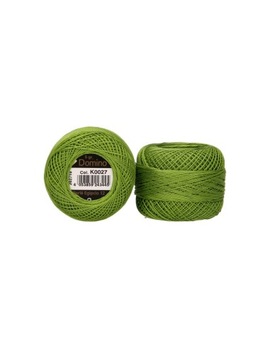 Perlé Domino Nº 12 5 gr, 10 ovillos