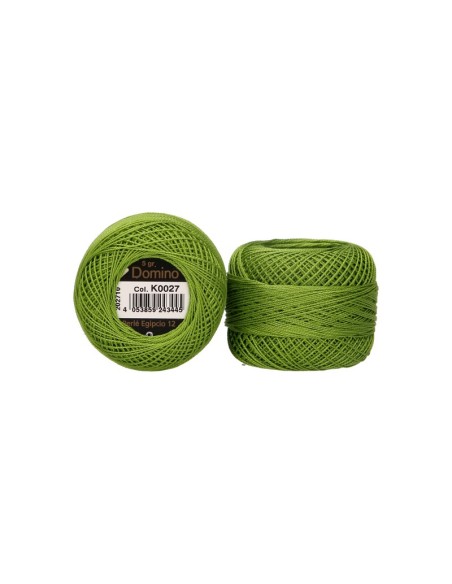 Perlé Domino Nº 12 5 gr, 10 ovillos
