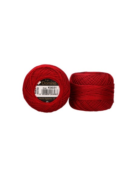 Perlé Domino Nº 12 5 gr, 10 ovillos