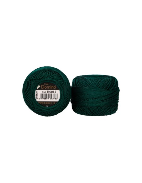 Perlé Domino Nº 12 5 gr, 10 ovillos