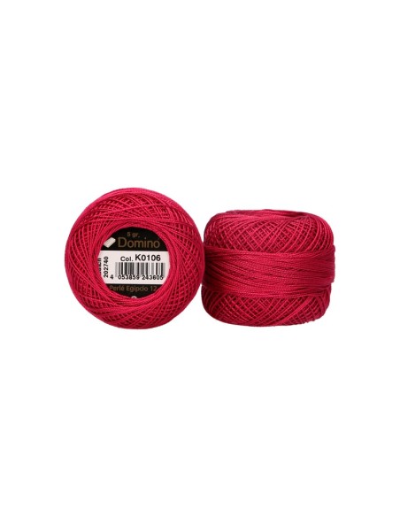 Perlé Domino Nº 12 5 gr, 10 ovillos