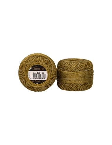 Perlé Domino Nº 12 5 gr, 10 ovillos
