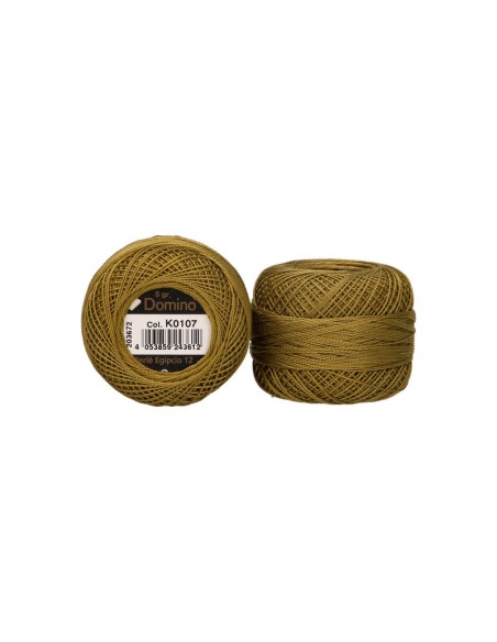 Perlé Domino Nº 12 5 gr, 10 ovillos