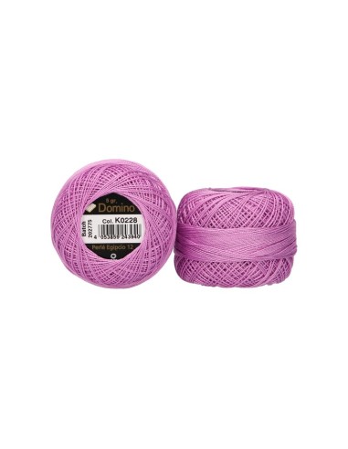 Perlé Domino Nº 12 5 gr, 10 ovillos