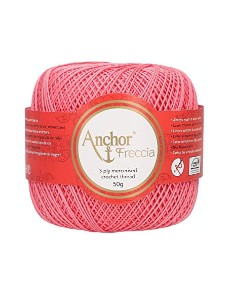 Perlé Anchor Freccia 50 gr, 4 ovillos