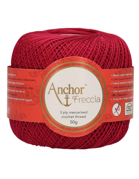 Perlé Anchor Freccia 50 gr, 4 ovillos