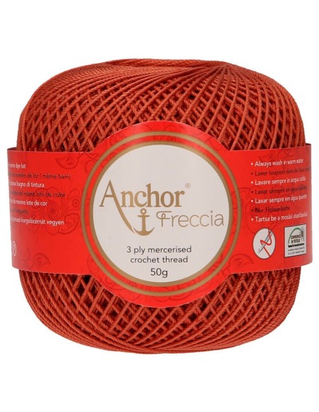 Perlé Anchor Freccia 50 gr, 4 ovillos
