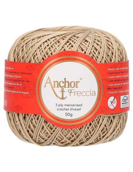 Perlé Anchor Freccia 50 gr, 4 ovillos