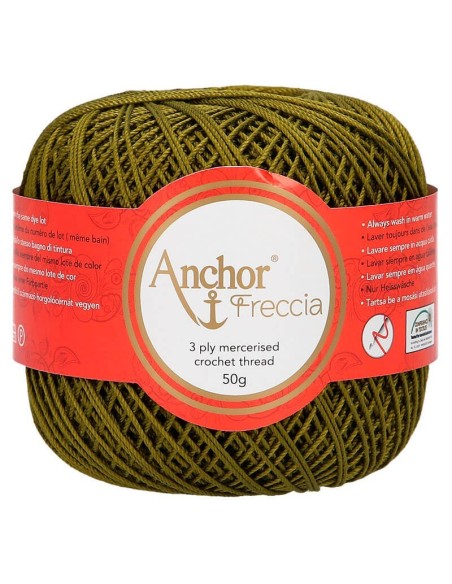 Perlé Anchor Freccia 50 gr, 4 ovillos