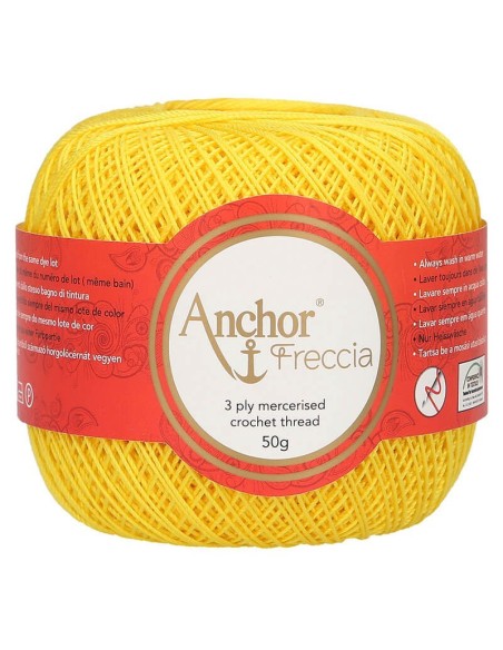 Perlé Anchor Freccia 50 gr, 4 ovillos