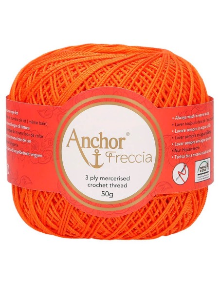 Perlé Anchor Freccia 50 gr, 4 ovillos