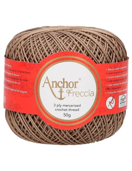 Perlé Anchor Freccia 50 gr, 4 ovillos