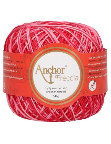 Perlé Anchor Freccia 50 gr, 4 ovillos