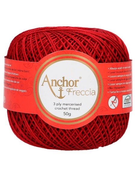 Perlé Anchor Freccia 50 gr, 4 ovillos